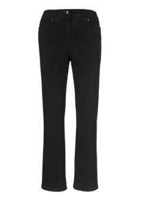 Regular-fit-Jeans GOLDNER "Schlichte Jeanshose ANNA", Damen, Gr. 54, N-Gr, schwarz, Obermaterial: 78% Baumwolle CO. 20% Polyester PES. 2% Elasthan EL., normal, Jeans Regular-fit-Jeans, Ohne