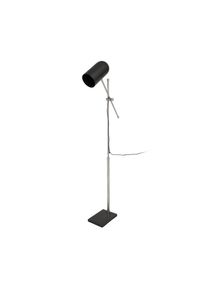 Kayoom , Schwarz , Metall, Kunststoff, Stein , 58x138x18 cm , Flexarm , Beleuchtung, Innenleuchten, Stehleuchten
