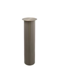 Kayoom , Taupe, Goldfarben , Metall , 20x70x20 cm , zum Stellen , Dekoration, Kerzen, Kerzen- & Teelichthalter