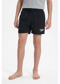 Badeshorts Speedo "Bade-Shorts JOHN f&uuml;r Jungs", Jungen, Gr. XL (146/152), N-Gr, schwarz, Gewirkt, Obermaterial: 100% Nylon, Badehosen Badeshorts, f&uuml;r Kinder und Jugendliche, mit Ges&auml;&szlig;tasche und Abflusssystem