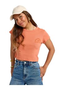 T-Shirt Billabong "Better Morning", Damen, Gr. XS, sunset, Obermaterial: 100% Walkfrottier;, Shirts T-Shirt