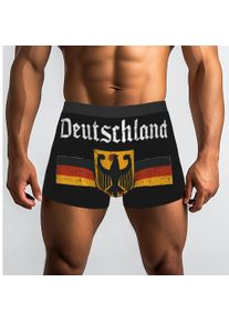 Deutschland Flag Eagle Germany Underpants Homme Panties Men's Underwear Print Shorts Boxer Briefs