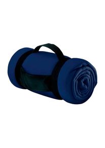 SOLS Stavenger Plaid Deken van Fleece (Franse marine)