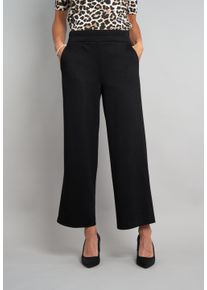 7/8-Hose Seidel Moden, Damen, Gr. 34, N-Gr, schwarz, Single Jersey, Obermaterial: 50% Polyester, 45% Viskose, 5% Elasthan, unifarben, Basic, l&auml;ssig geschnitten 7/8-L&auml;nge, Hosen 7/8-Hose, in hochwertiger Jersey-Qualit&auml;t, MADE IN GERMANY