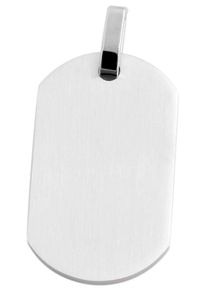 Adelia&acute;s Kettenanh&auml;nger ADELIA&acute;S "Unisex Anh&auml;nger aus Edelstahl", silber, Schmuckanh&auml;nger, Damen, Edelstahl, Kettenanh&auml;nger