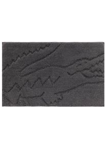 Badematte Lacoste "&raquo;LHERITAGE&laquo;", meteorite, H:20mm, Polyester, Badematten, Badematte, hochwertige Badematte in Gr&ouml;&szlig;e 50x80 cm