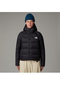 Daunenjacke The North Face "W HYALITE DOWN HOODIE - EU", Damen, Gr. XS (34), schwarz (tnf schwarz, npf), Steppware, Obermaterial: 100% Nylon. Wattierung: 100% G&auml;nsedaunen, h&uuml;ftlang, hoch geschlossener Ausschnitt, Raglan&auml;rmel eingefasste Kante, Jacken Daunenjacke, atmungsaktiv, windabweisend, mit angeschnittener Kapuze