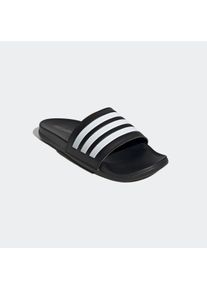 Badesandale adidas Sportswear "COMFORT ADILETTE", Gr. 43, schwarz-wei&szlig; (core schwarz, cloud wei&szlig;, core schwarz), Synthetik, Schuhe Badesandale, Badelatschen