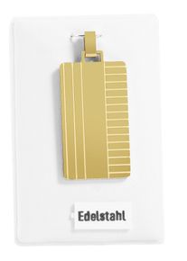 Adelia&acute;s Kettenanh&auml;nger ADELIA&acute;S "Unisex Anh&auml;nger aus Edelstahl", gold, Schmuckanh&auml;nger, Damen, Edelstahl, Kettenanh&auml;nger