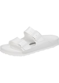 Sandale Birkenstock "Ariona", Damen, Gr. 40, wei&szlig;, Obermaterial: 100% Sonstiges Material (Ananasfaser) AM_PF ., Schuhe Sandale