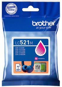 Brother Tintenpatrone "LC521M", magenta, Tintenpatronen, Tintenpatrone