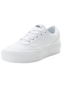 Sneaker Vans "Brooklyn LS Platform", Damen, Gr. 36,5, www, canvas wei&szlig;, wei&szlig;, Textil, Schuhe Sneaker