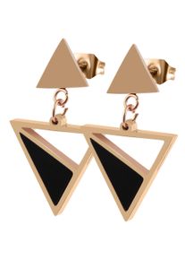 Adelia&acute;s Paar Ohrstecker ADELIA&acute;S "Damen Ohrringe &iquest; Ohrstecker aus Edelstahl", gold, Ohrringe, Damen, Edelstahl, Paar Ohrstecker