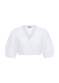 N&uuml;bler Dirndlbluse N&Uuml;BLER "Dirndlbluse Liv", Damen, Gr. 30, wei&szlig;, Obermaterial: 95% Polyester PES. 5% Elasthan EL., Blusen Dirndlbluse