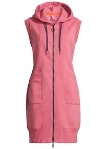 Sweatweste SALZHAUT "Weste INGVILD", Damen, Gr. XS, raspberry, Obermaterial: 55% Baumwolle CO. 45% Polyester PES., Westen Sweatweste