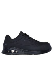 Sicherheitsschuh Skechers "BLK UNO" Gr. 48,5, schwarz, 48,5, Obermaterial: 100% Textilmaterial TEXMAT., Schuhe, Sicherheitsschuh