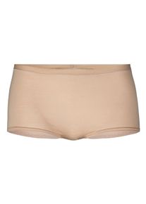 Slip Calida "Slip Panty-Slip Natural Comfort 1er Pack", Herren, Gr. 48-50, beige (nude), Obermaterial: 92% Baumwolle CO. 8% Elasthan EL., Unterhosen Slip