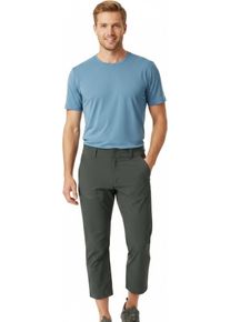 7/8-Hose LPO "KENTVILLE Pirat 7/8", Herren, Gr. XL, Normalgr&ouml;&szlig;en, schwarzgr&uuml;n, 94% Polyester;6% Elasthan, Hosen 7/8-Hose, Schnelltrocknend und atmungsaktiv