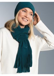 Fleeceschal TRIGEMA "TRIGEMA Fleeceschal", Herren, blau (saphir), Fleece, Polyester, Modet&uuml;cher Fleeceschal