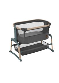 Maxicosi Maxi-Cosi Beistellbett, Dunkelgrau, Metall, 52.3x74.7x97 cm, Bezug abnehmbar, Bezug waschbar, Netzfenster, h&ouml;henverstellbar, Babym&ouml;bel & Kinderm&ouml;bel, Babyzimmer, Babybetten, Beistellbetten