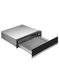 Dieter Knoll Collection Dieter Knoll W&auml;rmeschublade, Schwarz, Edelstahlfarben, Metall, Glas, 59.4x14x53.5 cm, K&uuml;chen, K&uuml;chenelektroger&auml;te, Back&ouml;fen