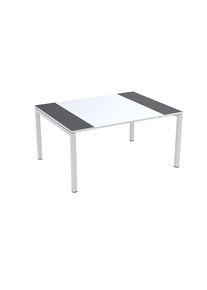 Konferenztisch easyDesk , HxBxT 750 x 1500 x 1160 mm, wei&szlig;/anthrazit easyDesk