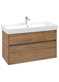 Villeroy & Boch Villeroy und Boch Collaro Waschtischunterschrank C01100RH 95,4x54,6x44,4cm, Kansas Oak