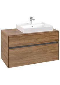 Villeroy & Boch Villeroy und Boch Collaro Waschtischunterschrank C01800RH 100x54,8x50cm, Waschtisch rechts, Kansas Oak