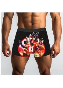 ultraman and kaiju Bandai Ultraman series Underpants Homme Panties Men's Underwear Ventilate Shorts Boxer Briefs