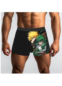 Real Heroes Bandai My Hero Academia Underpants Homme Panties Male Underwear Print Shorts Boxer Briefs