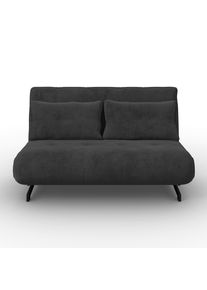 Schlafsofa Luna Dunkelgrau Boucl&eacute;