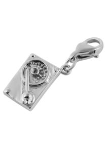 Adelia&acute;s Kettenanh&auml;nger ADELIA&acute;S "Unisex Anh&auml;nger &iquest; Charmanh&auml;nger aus Edelstahl", silber, Schmuckanh&auml;nger, Damen, Edelstahl, Kettenanh&auml;nger