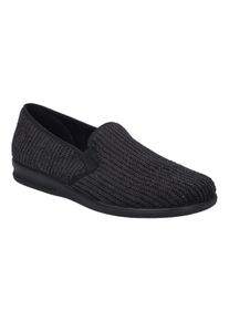 Hausschuh Josef Seibel "Belfort", Damen, Gr. 47, schwarz, Obermaterial: 100% Textilmaterial TEXMAT., Schuhe Hausschuh