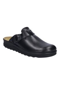 Clog Josef Seibel "Metz 265", Herren, Gr. 42, schwarz, Obermaterial: 50% Rindsleder Leather cow. 50% Lammleder LEL., Schuhe Clog