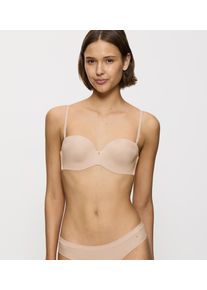 Balconette-BH Triumph "Body Make-Up Essentials", Damen, Gr. 75, Cup E, beige, Microtouch, Obermaterial: 48% Polyamid, 32% Polyester, 11% Elasthan, 9% sonstige Fasern, Basic, BHs Balconette-BH, Stretch-Spitze, Multiway-Tr&auml;ger abnehmbar, weich, feminin