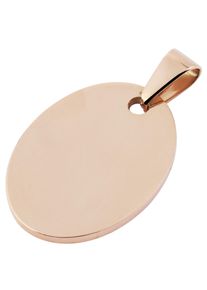 Adelia&acute;s Kettenanh&auml;nger ADELIA&acute;S "Unisex Anh&auml;nger &iquest; Gravuranh&auml;nger aus Edelstahl", gold, Schmuckanh&auml;nger, Damen, Edelstahl, Kettenanh&auml;nger