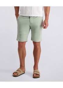 Chinoshorts Pierre Cardin "PC-Strasbourg", Herren, Gr. 30, N-Gr, desert sage, Web, Obermaterial: 98% Baumwolle, 2% Elasthan, unifarben, regular fit knielang, Hosen Chinoshorts, mit Taschen