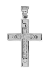 Adelia&acute;s Kreuzanh&auml;nger ADELIA&acute;S "Unisex Anh&auml;nger &iquest; Kreuz Kreuzanh&auml;nger aus Edelstahl", silber, Schmuckanh&auml;nger, Damen, Edelstahl, Kreuzanh&auml;nger