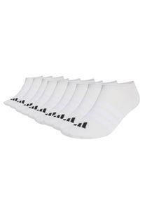 Sneakersocken adidas originals "Socken Thin & Light Sportswear No-Show Socks 9P 9er Pack", Damen, Gr. 46-48, wei&szlig;, Obermaterial: 58% Baumwolle CO. 36% Polyester PES. 3% Elasthan EL. 2% Elastodien ED. 1% Polyamid PA., Socken Sneakersocken