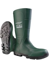Sicherheitsstiefel Dunlop "JobGuard" Gr. 40, gr&uuml;n (gr&uuml;n, schwarz), 40, Obermaterial: 100% Textilmaterial TEXMAT., Schuhe, Sicherheitsstiefel