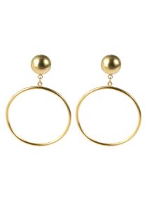 Adelia&acute;s Paar Ohrh&auml;nger ADELIA&acute;S "Damen Ohrringe &iquest; Ohrh&auml;nger aus Edelstahl", gold, Ohrringe, Damen, Edelstahl, Paar Ohrh&auml;nger