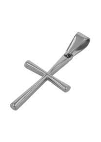 Adelia&acute;s Kreuzanh&auml;nger ADELIA&acute;S "Damen Anh&auml;nger &iquest; Kreuz Kreuzanh&auml;nger aus Edelstahl", silber, Schmuckanh&auml;nger, Damen, Edelstahl, Kreuzanh&auml;nger