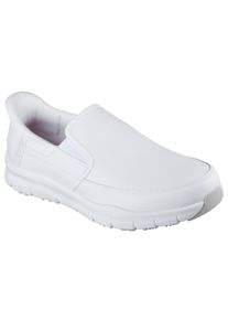 Berufsschuh Skechers "Nampa" Gr. 45, wei&szlig;, 45, Obermaterial: 100% Textilmaterial TEXMAT., Schuhe, Berufsschuh