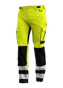 Arbeitsbundhose SAFETY JOGGER WORKS "Bekleidung 011911 Safety Jogger Scuti" Gr. 54, gelb, 54, EURO, Obermaterial: 100% Nylon NY., Hosen, Arbeitsbundhose