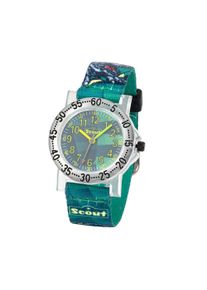 Quarzuhr Scout "Dinosaurier", bunt, Armbanduhren, M&auml;dchen, Quarzuhr, Armbanduhr, Kinderuhr, Junge, analog
