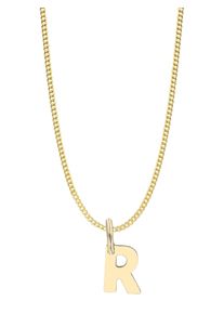 Adelia&acute;s Buchstabenanh&auml;nger ADELIA&acute;S "Unisex Anh&auml;nger &iquest; Buchstabe N Buchstabenanh&auml;nger aus 375 Gold", gold, Schmuckanh&auml;nger, Damen, Buchstabenanh&auml;nger