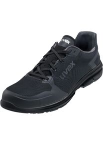 Sicherheitsschuh Uvex "1 sport Halbschuh" Gr. 38, schwarz, 38, Obermaterial: 100% Textilmaterial TEXMAT., Schuhe, Sicherheitsschuh