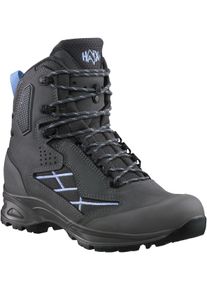 Outdoorschuh HAIX "Scout 3.0 GTX Ws", Herren, Gr. 8, grau (grau, blau), Obermaterial: 50% Rindsleder Leather cow. 50% Lammleder LEL., Schuhe Outdoorschuh