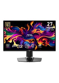 MSI OLED-Monitor "MAG 274QP QD-OLED X24", Energieeffizienz: E, schwarz, Monitore, neig-, schwenk-, h&ouml;henverstellbar, Pivot, OLED-Monitor