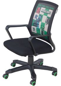 Gaming-Stuhl Phoenix, schwarz, schwarz, B:63cm H:92cm T:60cm, Kunststoff, Metall, Polyester, St&uuml;hle, Gaming-Stuhl, Jubil&auml;umsedition